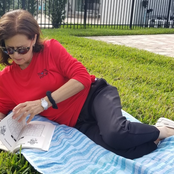 Blue Wave Turkish Towel Soft Wrap Beach Towel Picnic Blanket Boho NWT - Picture 3 of 5